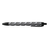 Rooster Skull en Crossbones Zwarte Inkt Pen (Bodem)
