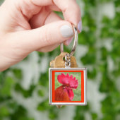 Rooster Sleutelhanger (Hand)
