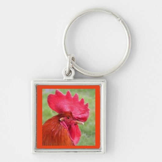 Rooster Sleutelhanger (Voorkant)