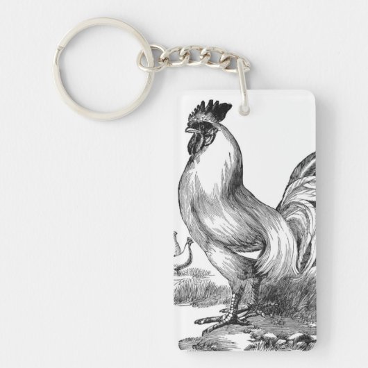 rooster sleutelhanger (Voorkant)