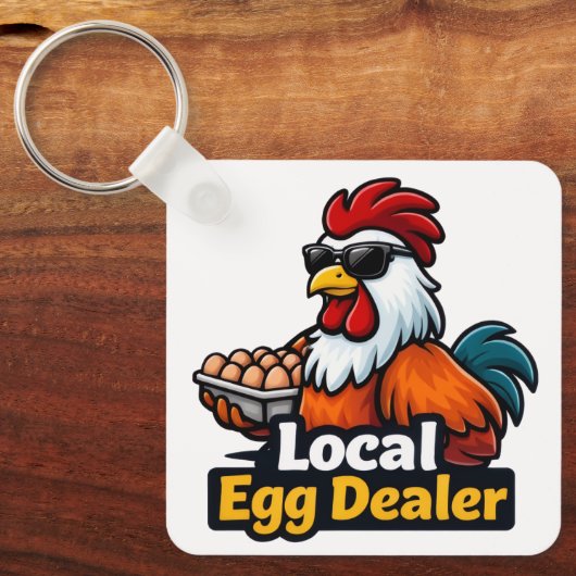 rooster sleutelhanger (Voorkant)