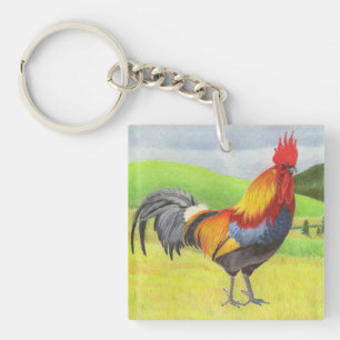 Rooster Sleutelhanger