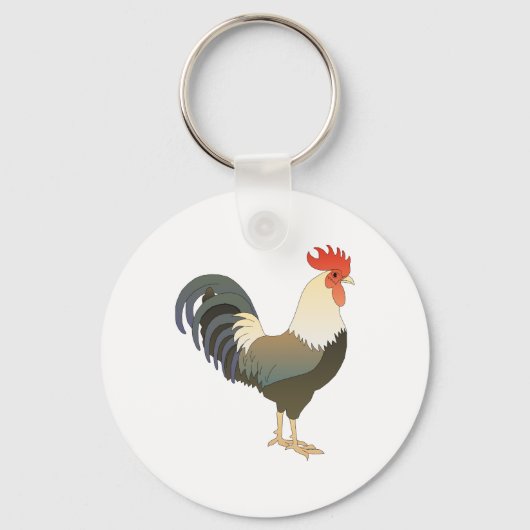 Rooster Sleutelhanger (Voorkant)