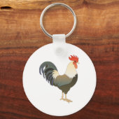 Rooster Sleutelhanger (Voorkant)