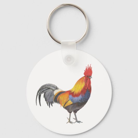 Rooster Sleutelhanger (Voorkant)