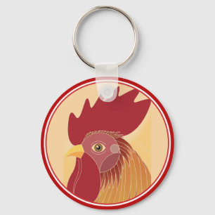 Rooster Sleutelhanger