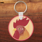 Rooster Sleutelhanger (Voorkant)