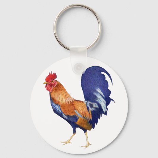 Rooster-Sleutelhanger Sleutelhanger (Voorkant)