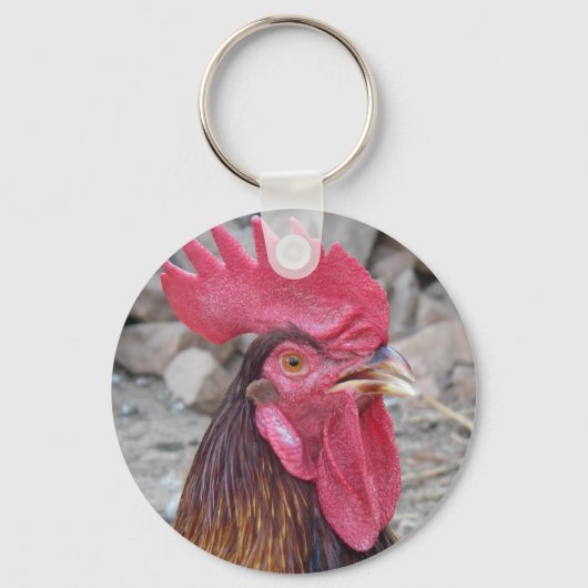Rooster-Sleutelhanger Sleutelhanger (Voorkant)