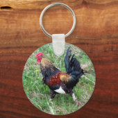 Rooster-Sleutelhanger uitvoeren Sleutelhanger (Voorkant)
