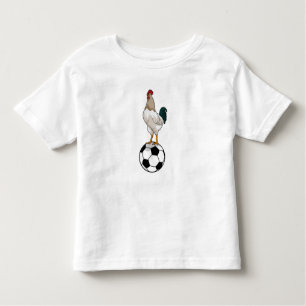 Rooster Soccer player Soccer Kinder Shirts