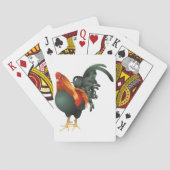 Rooster-speelkaarten Speelkaarten (Achterkant)
