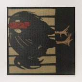 Rooster - Square Animals Illustratie Legpuzzel (Verticaal)