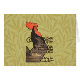 Rooster Steinlen Cocorico French Art