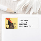 Rooster Steinlen Cocorico French Art Etiket (Insitu)