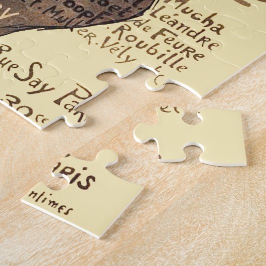 Rooster Steinlen Cocorico French Art Legpuzzel (Zijkant)