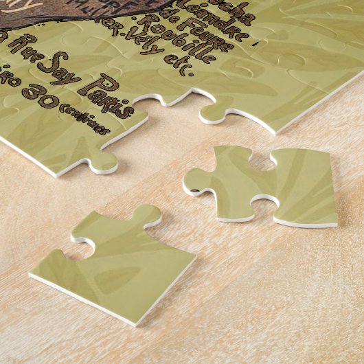 Rooster Steinlen Cocorico French Art Legpuzzel (Zijkant)