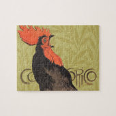 Rooster Steinlen Cocorico French Art Legpuzzel (Horizontaal)