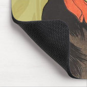 Rooster Steinlen Cocorico French Art Muismat (Hoek)