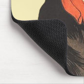 Rooster Steinlen Cocorico French Art Muismat (Hoek)