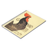 Rooster Steinlen Cocorico French Art Notitieboek (Linkerzijde)