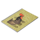 Rooster Steinlen Cocorico French Art Notitieboek (Linkerzijde)