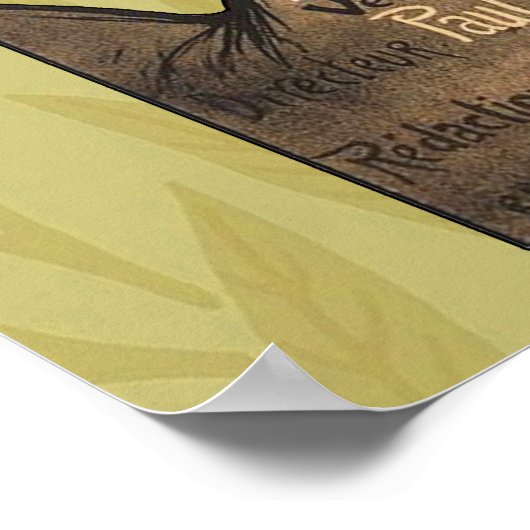 Rooster Steinlen Cocorico French Art Poster (Hoek)