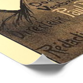 Rooster Steinlen Cocorico French Art Poster (Hoek)