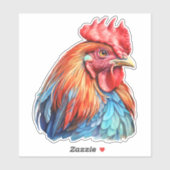 Rooster Sticker (Vel)