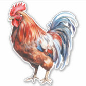 Rooster Sticker (Voorkant)