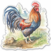 Rooster Sticker (Voorkant)
