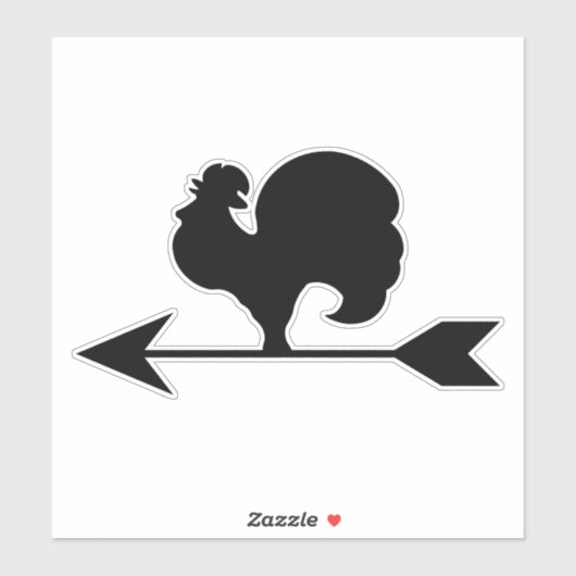 Rooster Sticker (Vel)