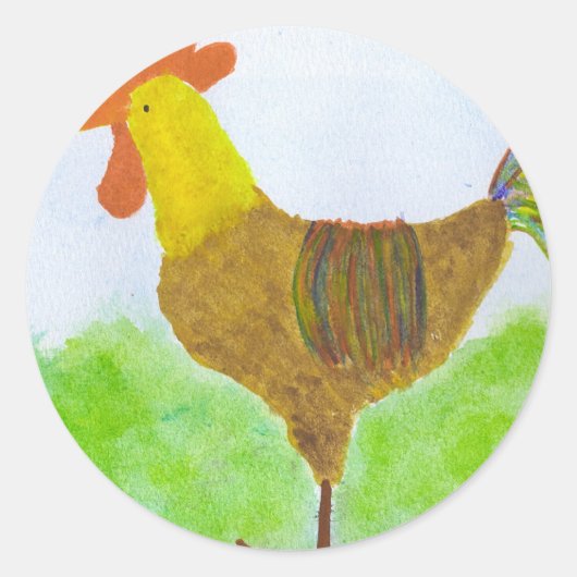 Rooster Stickers (Voorkant)