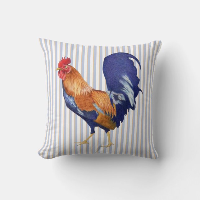 Rooster strepen Cushion Kussen (Voorkant)