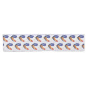 Rooster Stripes Table Runner Korte Tafelloper (Horizontaal)