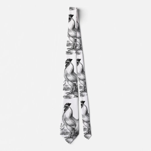  rooster stropdas (Voorkant)