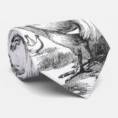  rooster stropdas (Opgerold)