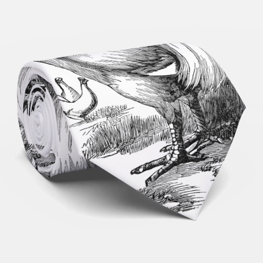 rooster stropdas (Opgerold)