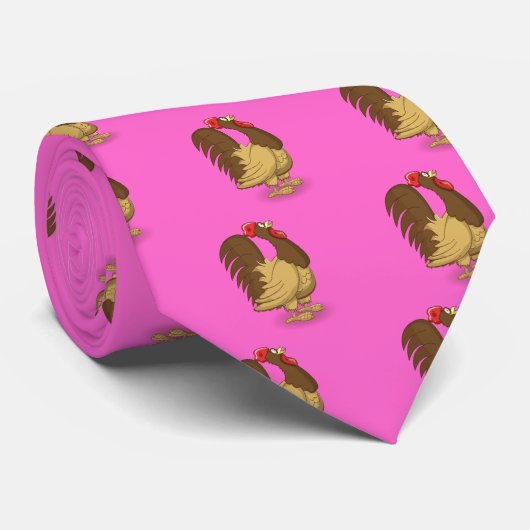 Rooster Stropdas (Opgerold)