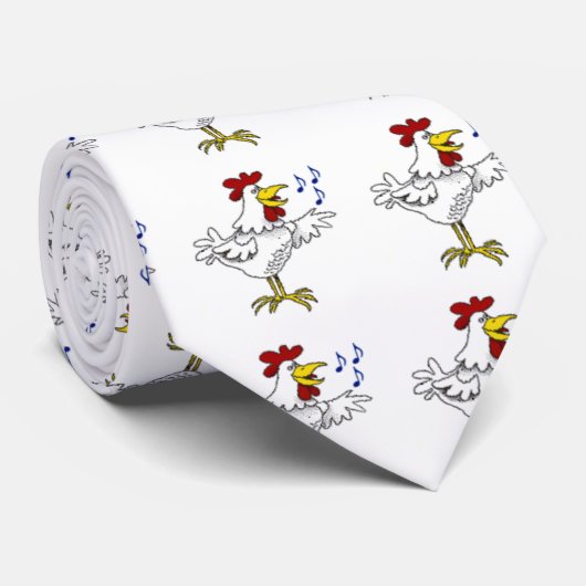 Rooster-Stropdas Stropdas (Opgerold)