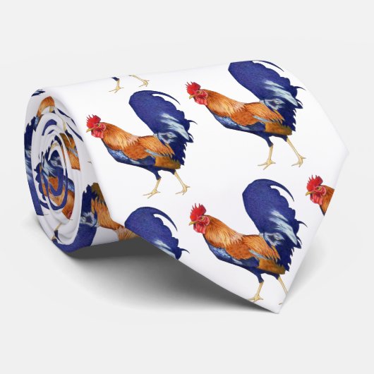 Rooster-Stropdas Stropdas (Opgerold)