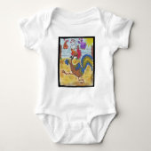 Rooster Strut Romper (Voorkant)