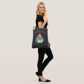 Rooster Stubborn Deal Met Het Schattig Schattig Gr Tote Bag (Op model)