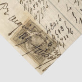 Rooster Sunrise Ephemera ontkoppeling Tissue Tissuepapier (Detail)