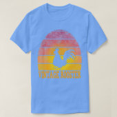 Rooster Sunset Design Triblend T-shirt (Design voorkant)