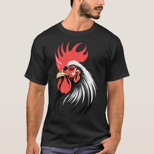 Rooster T-shirt (Voorkant)