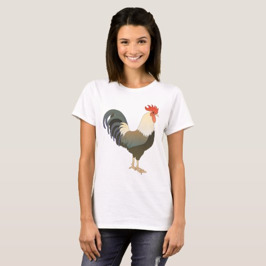 Rooster T-shirt (Voorkant volledig)