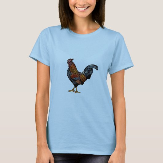 Rooster - T-Shirt voor vrouwen (Voorkant)