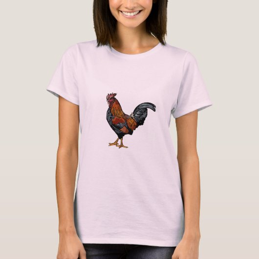 Rooster - T-Shirt voor vrouwen (Voorkant)