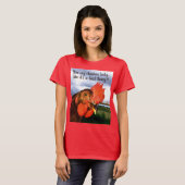 Rooster t-shirt voor vrouwen (Voorkant volledig)